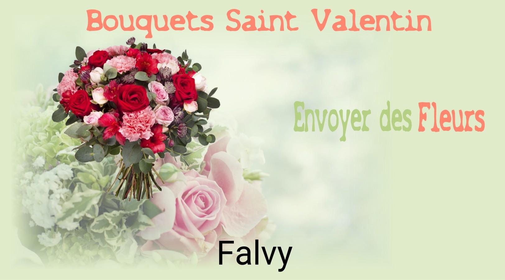 Roses de Saint-Valentin livrées à Falvy